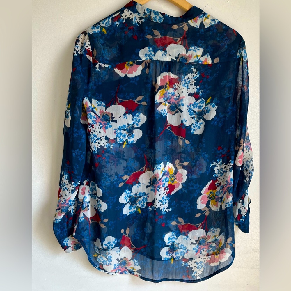 KUT from the Kloth Jasmine Chiffon Blouse - Picture 3 of 8